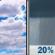 Monday: Partly Sunny then Slight Chance Rain Showers